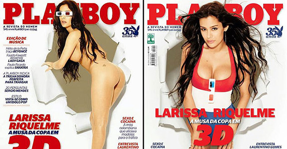 Capa da Playboy inaugurou 3D no mercado editorial brasileiro