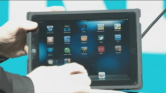 n!Fuze pode ser usado também a partir de dispositivos móveis como o iPad