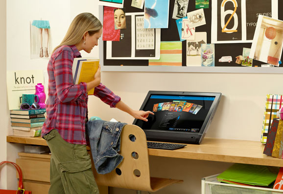Novo All-in-One HP integra com estilo e design inovador ao ambiente na casa do usuário