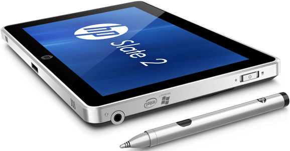 O tablet HP Slate 2 garante entrega imediata para negócios e confere a flexibilidade de criar, editar e revisar conteúdo em um dispositivo móvel