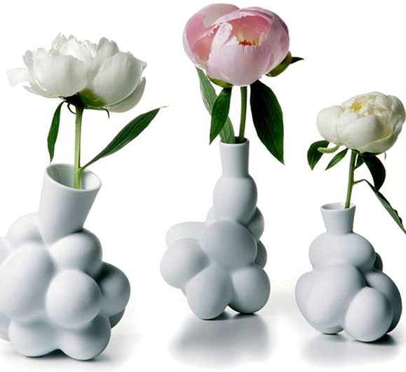 Vasos Eggs apresentados na mostra Promenade - Um passeio pelo design holandês